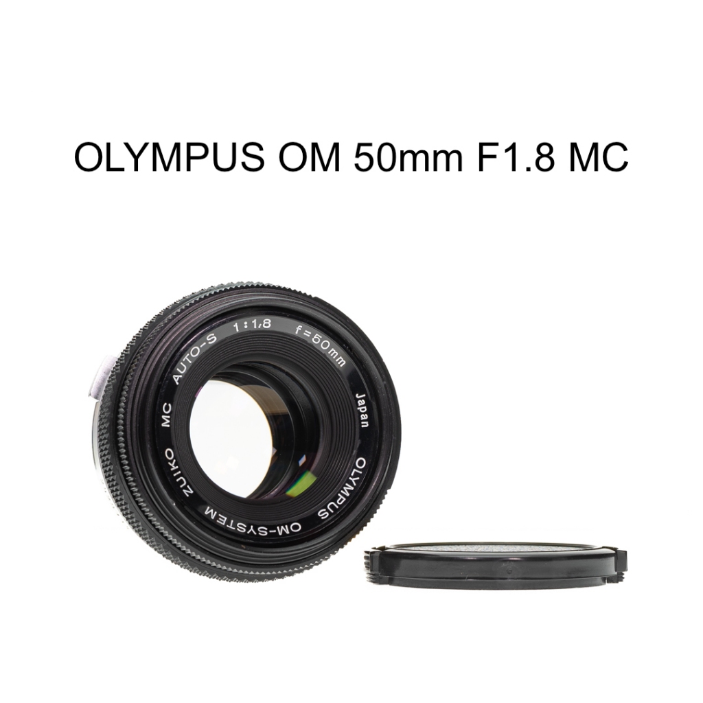 Objectif Olympus Zuiko 50mm F/1.8 – Monture OM – Pour Appareils OM1, OM2, OM10, Etc. – Occasion