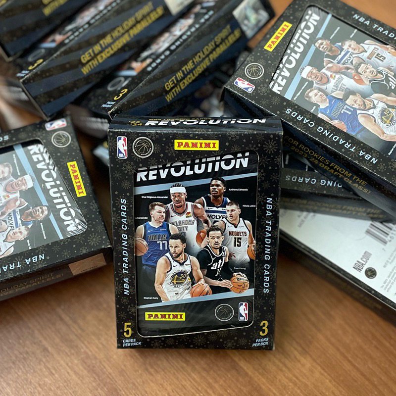 全新現貨 2023-24 Panini NBA Revolution Winter Tin 抽斑馬 籃球卡盒 | 蝦皮購物