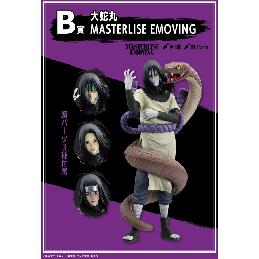 🔥鹿本🔥日版一番賞NARUTO 火影忍者疾風傳傳說的三忍A賞B賞C賞最後賞自