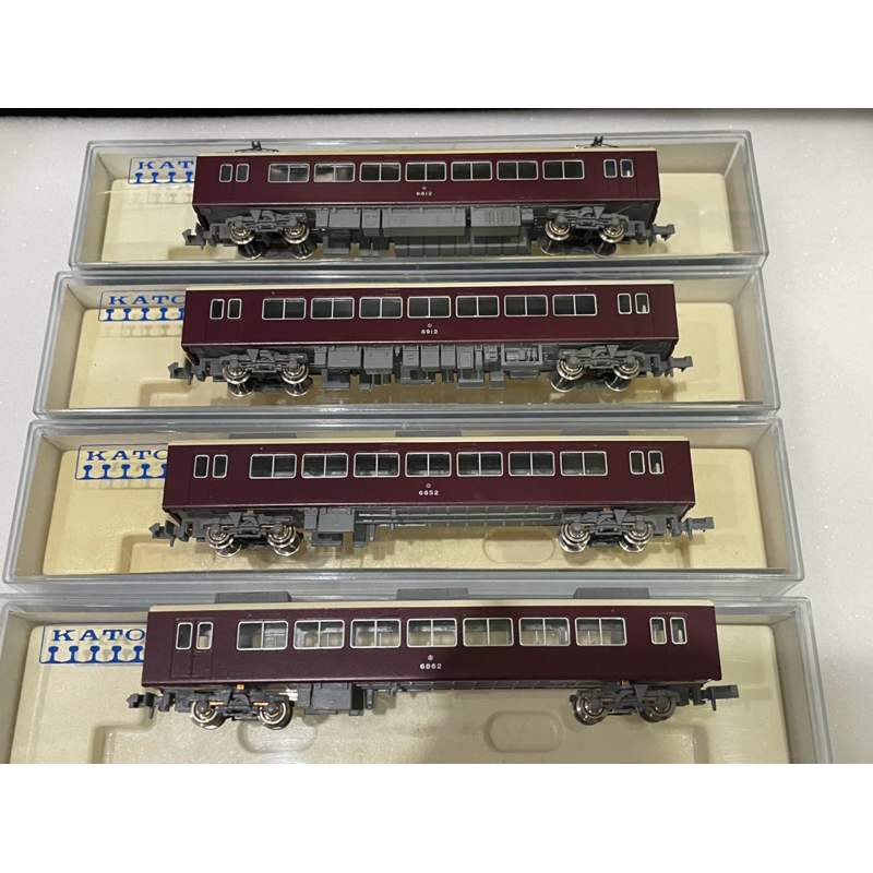 KATO 10-051 阪急6300系4輛客車廂N規鐵道模型| 蝦皮購物