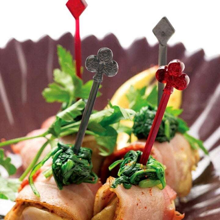 現貨 日本 TORUNE 長叉子 派對點心串 便當 裝飾 食物 點心 造型 Pincho | 蝦皮購物