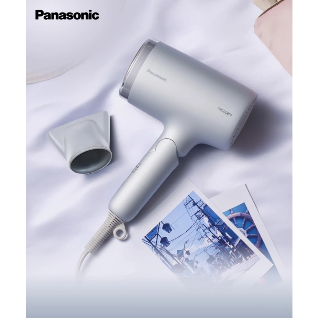 霧灰極簡高顏值與水潤護髮的完美交集！Panasonic 國際牌 EH-NA7M-H 奈米水離子折疊吹風機深度解析