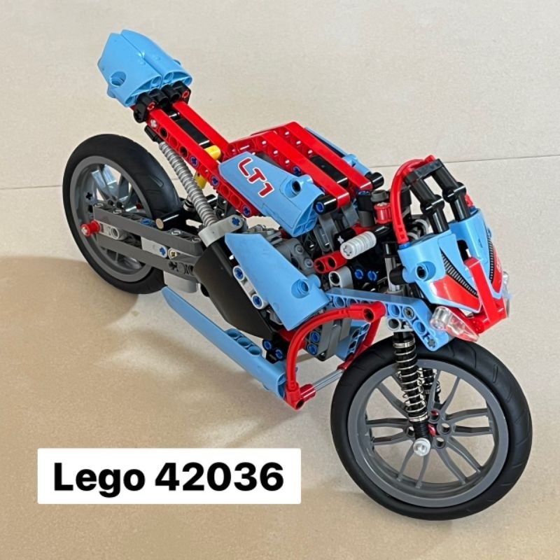 免運二手樂高 lego 42036 technic 重機 街車 機車 摩托車 | 蝦皮購物