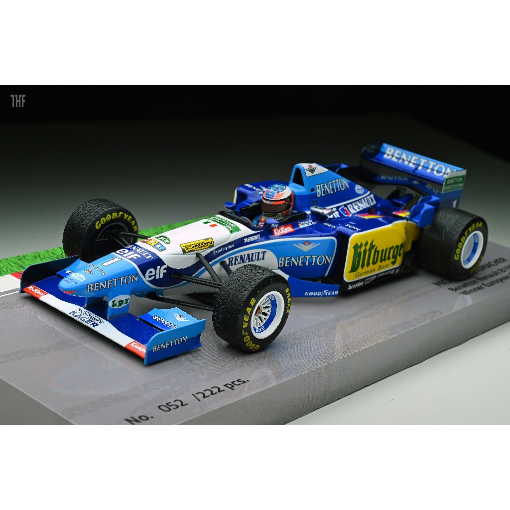 Minichamps F1 Benetton B195 M. Schumacher Monaco 1995 – 1/43 Neuve