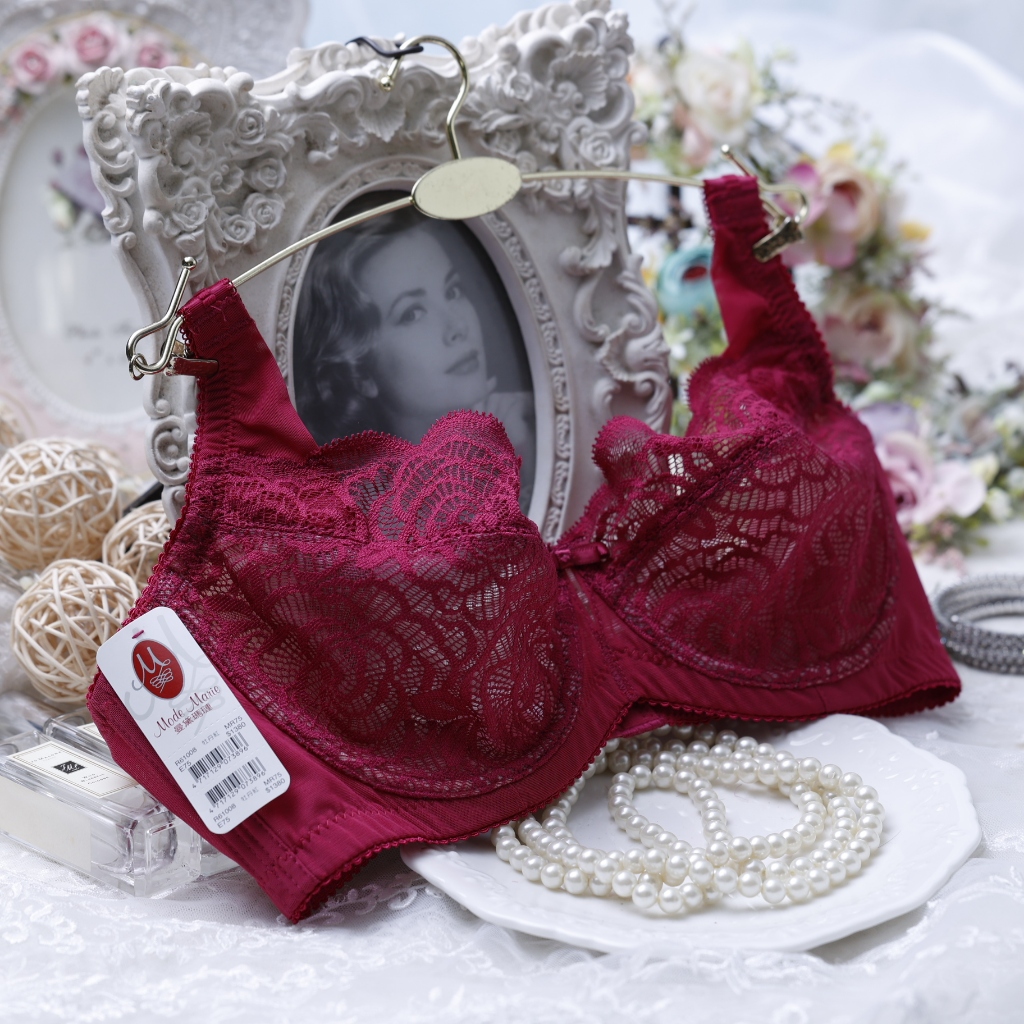 拜金的店 曼黛瑪璉R61008 MR75(70F=32F.34C.75D=34D.75E=34E.)紫紅色 | 蝦皮購物