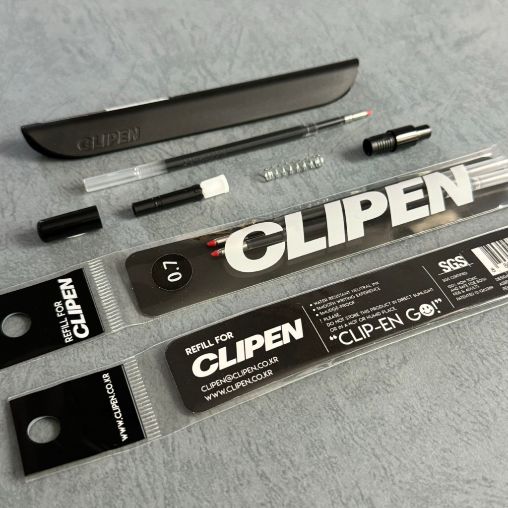 CLIPEN 替換筆芯 2入裝 / 0.7MM 中性筆 設計文具 德國製 代理商 原廠正版商品 紅點設計獎 IF設計大賞 | 蝦皮購物
