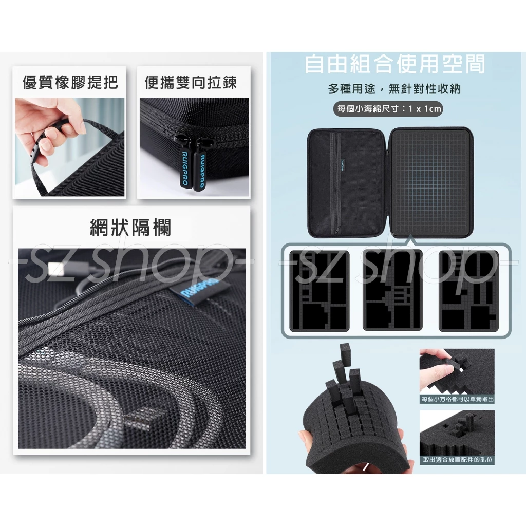Insta360 GoPRO DIY收納包評價:運動相機攜帶新選擇 (5/6)