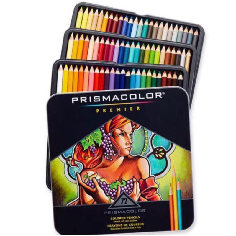 現貨]新品美國Prismacolor Premier 150、48、72色頂級油性色鉛筆軟芯