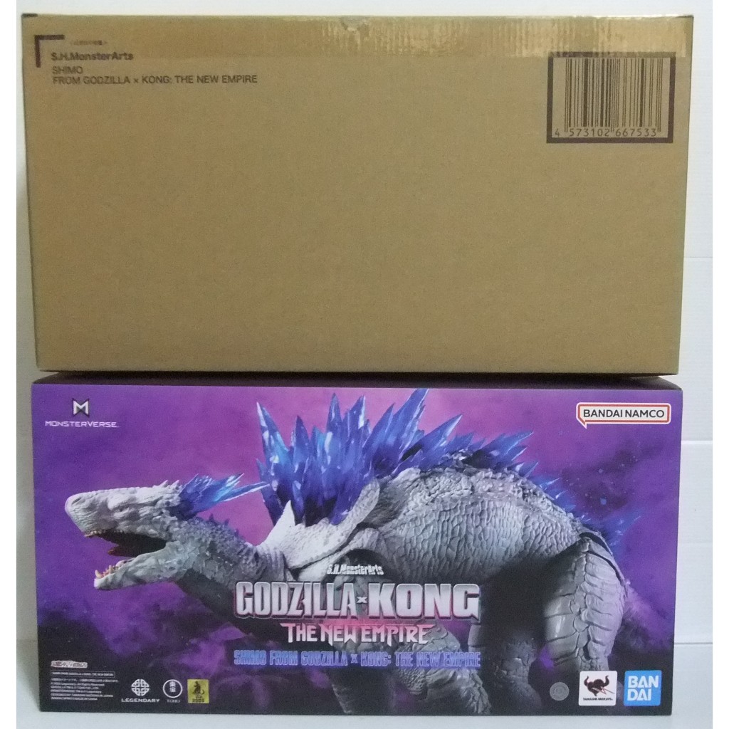 萬代 魂商店 SHM S.H.M 哥吉拉與金剛：新帝國 雪魔 霜魔 石穆 哥吉拉⼤戰⾦剛2 | 蝦皮購物