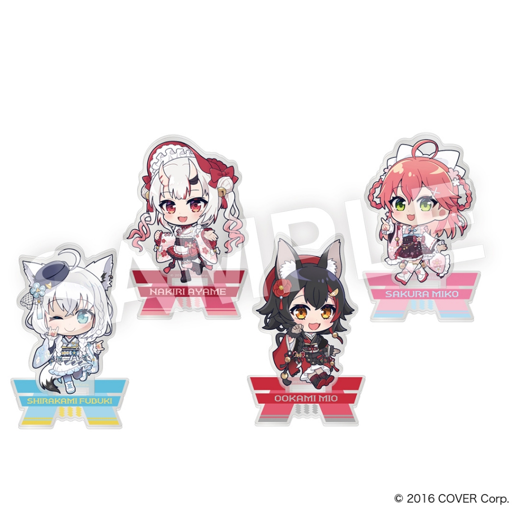 WAT預購】hololive ホロツリ春風花舞白上吹雪百鬼綾目大神澪櫻