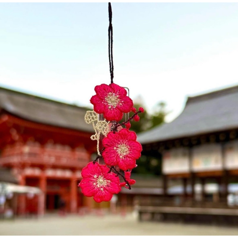 日本代購》現貨下鴨神社御守(雪花守/楓葉守/明月御守/四季葵守/水守