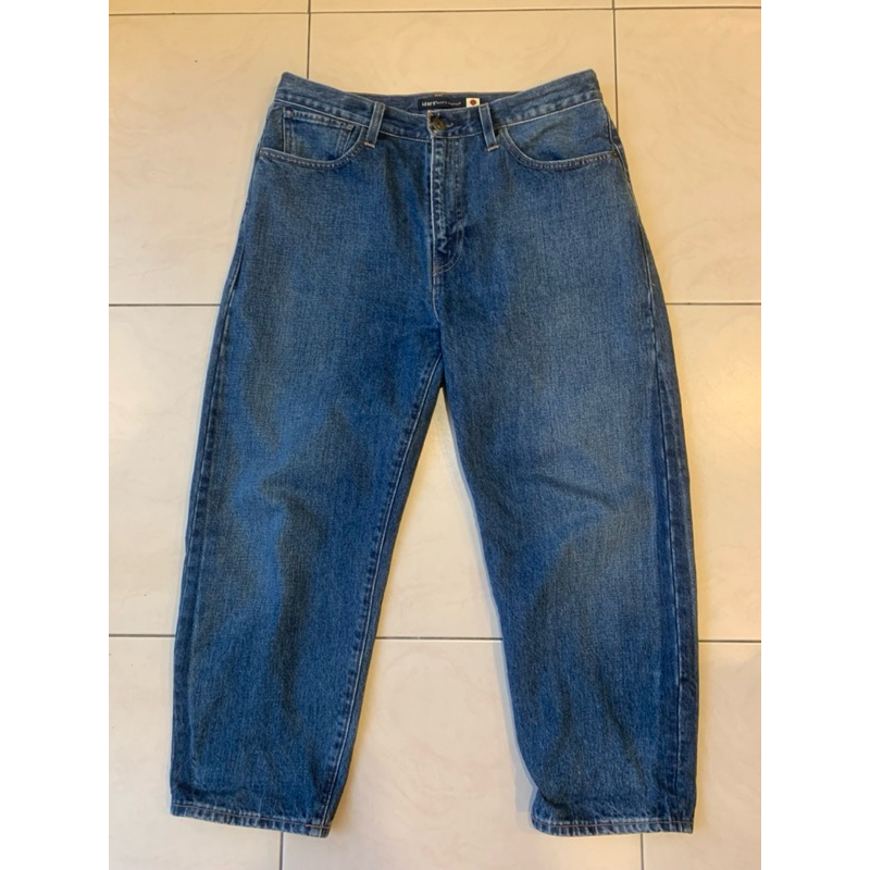 日本製 LEVI’S MADE & CRAFTED DRAFT WIDE TAPER W29 錐型褲 大E 黑標 藍旗 | 蝦皮購物