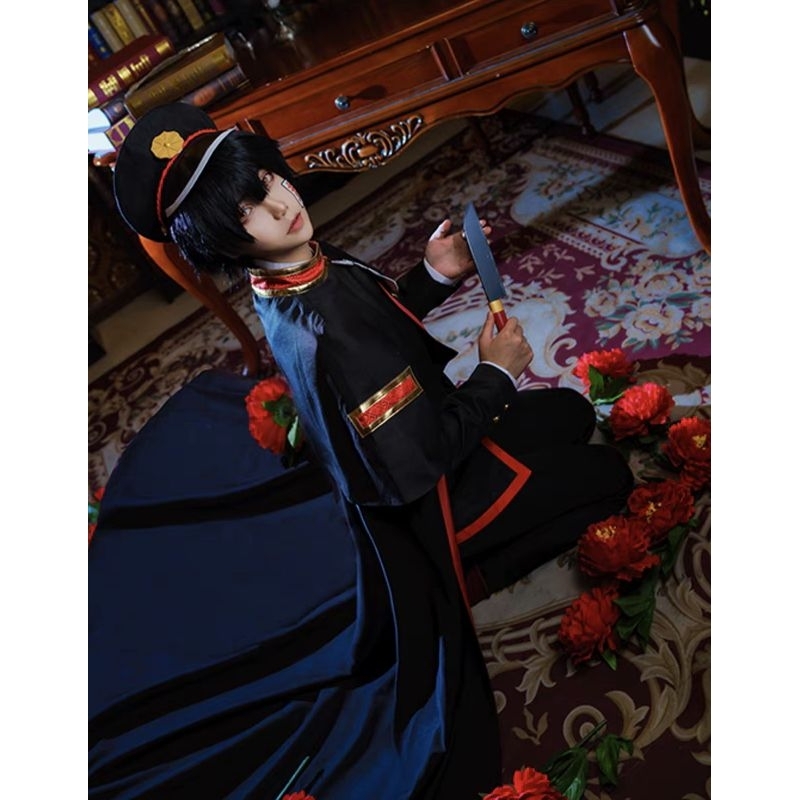 《二哈事務所》 『不咕鳥』地縛少年花子君 柚木普 披風 假髮 cos | 蝦皮購物