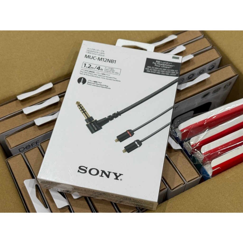 SONY XBA-A2 イヤホン + MUC-M12NB1（バランス標準プラグ