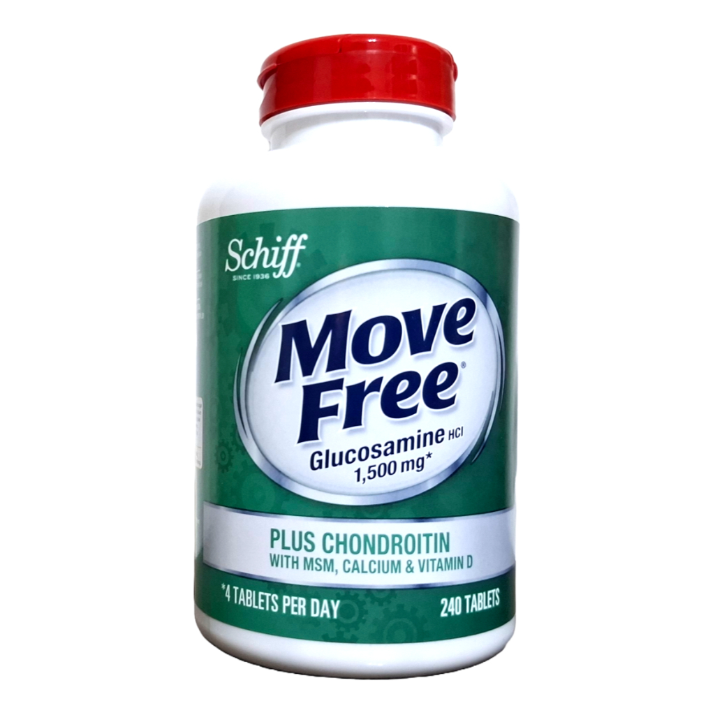 【Costco好市多】MOVE FREE 葡萄糖胺五合一錠 240錠 (葡萄糖胺+軟骨素+MSN+維生素D+鈣錠) | 蝦皮購物