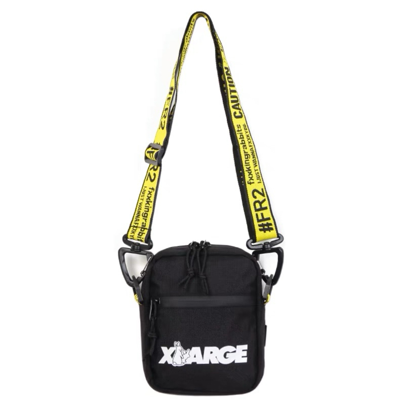 全新限量品免運FR2 FXXKING RABBITS Shoulder Bag 小包包包側背包黑色