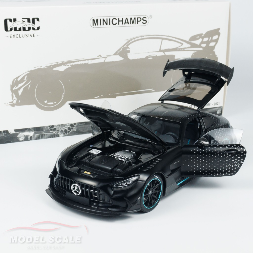 模例】Minichamps 中國獨家版1/18 Mercedes-AMG GT Black Series 合金