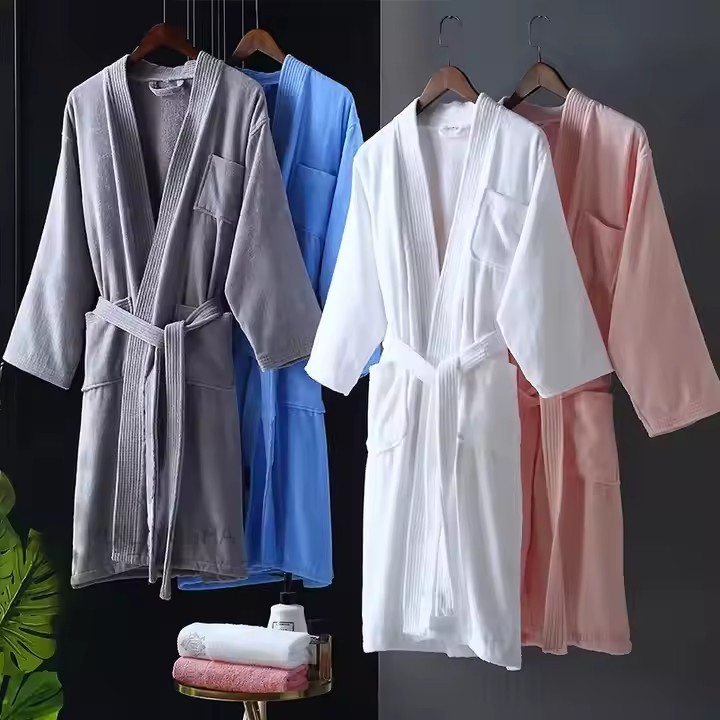 《浴袍》純棉 浴袍 飯店浴袍 13針浴袍 絨面 高品質 日式 睡袍 毛巾布 溫泉 / 泡湯 / 睡衣 睡袍 | 蝦皮購物