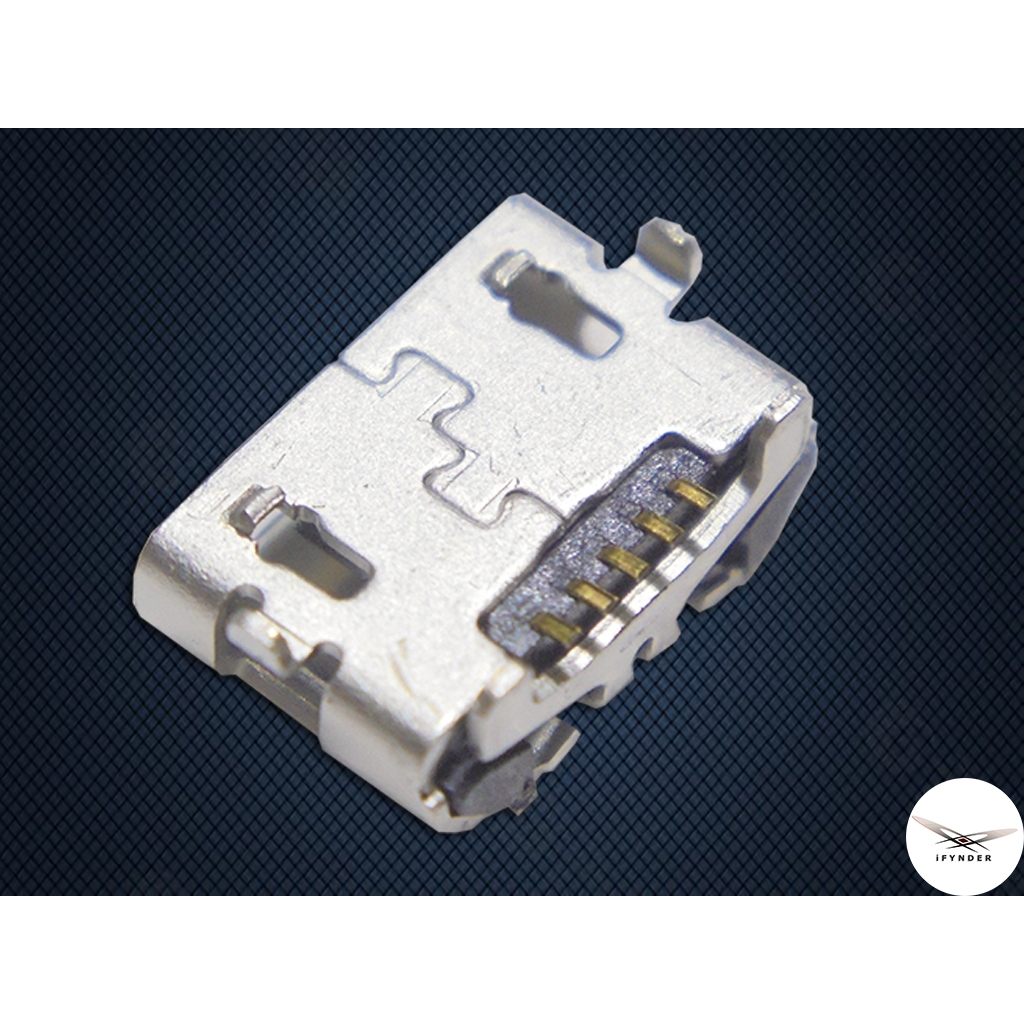 【洋將】Micro USB (反向)牛角母座 反向MICRO USB接口 Micro usb特殊規格 四腳插板 $M4 | 蝦皮購物
