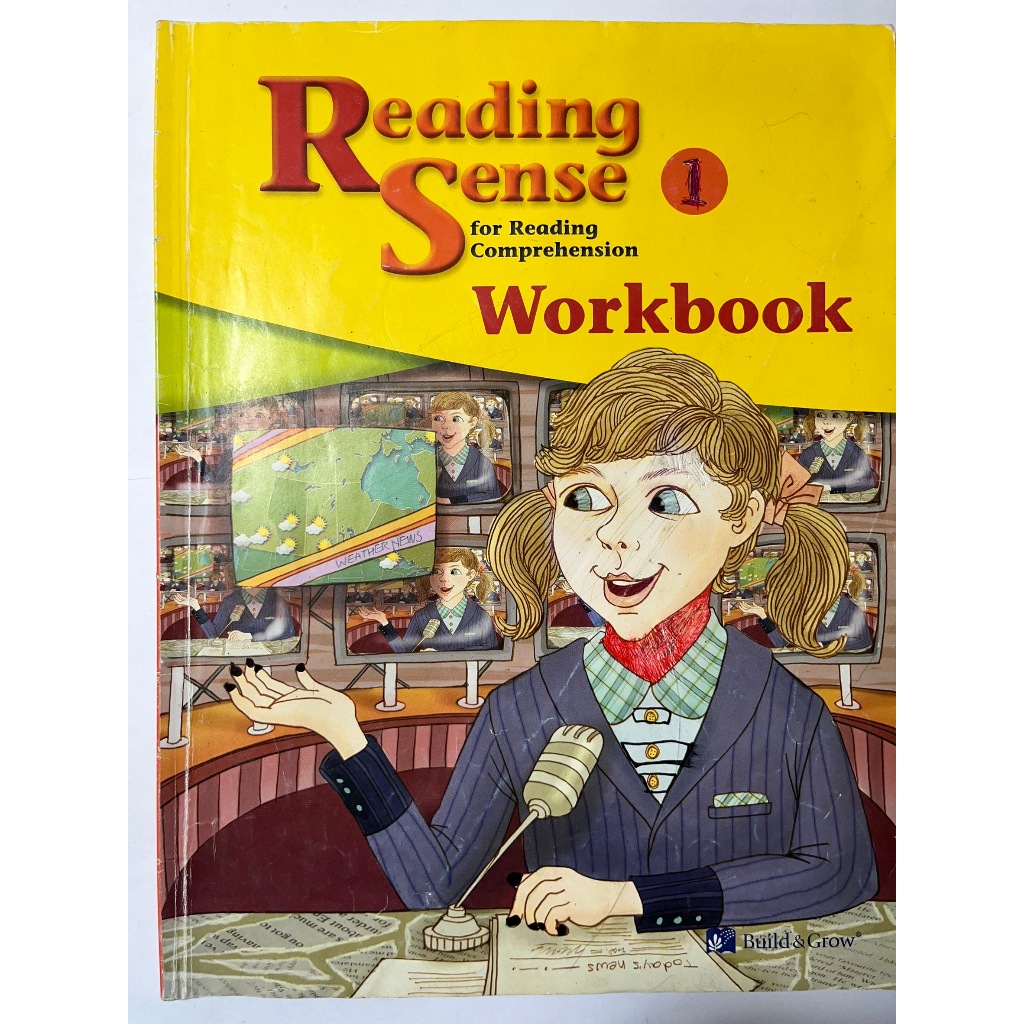 Reading Sense for Reading Comprehension (1) 課本+習作本🔅二手兒童英文書 🔅 | 蝦皮購物