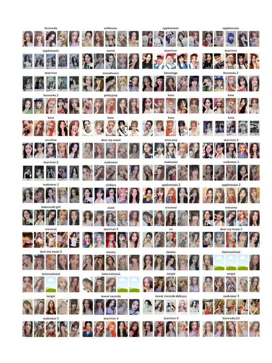 G)I-DLE [I SWAY] 迷你七輯簽售通路特典小卡幸運卡A gidle | 蝦皮購物