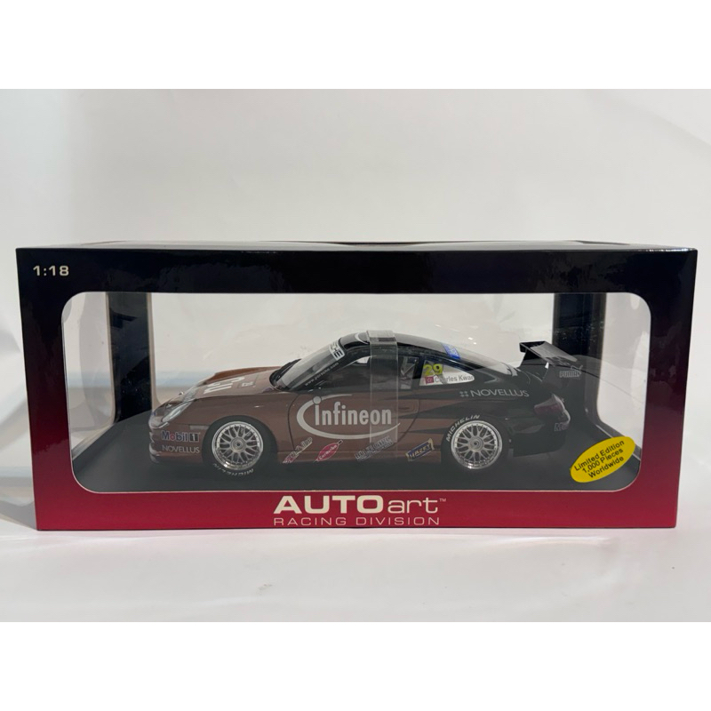 Porsche 911 996 GT3 Autoart 1/18 - Asian Carrera Cup 2004