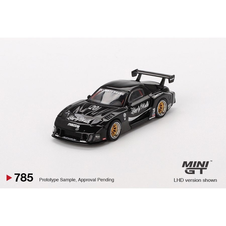 ☆威樂☆現貨特價MINI GT 785 馬自達MAZDA RX-7 LB 改裝1:64