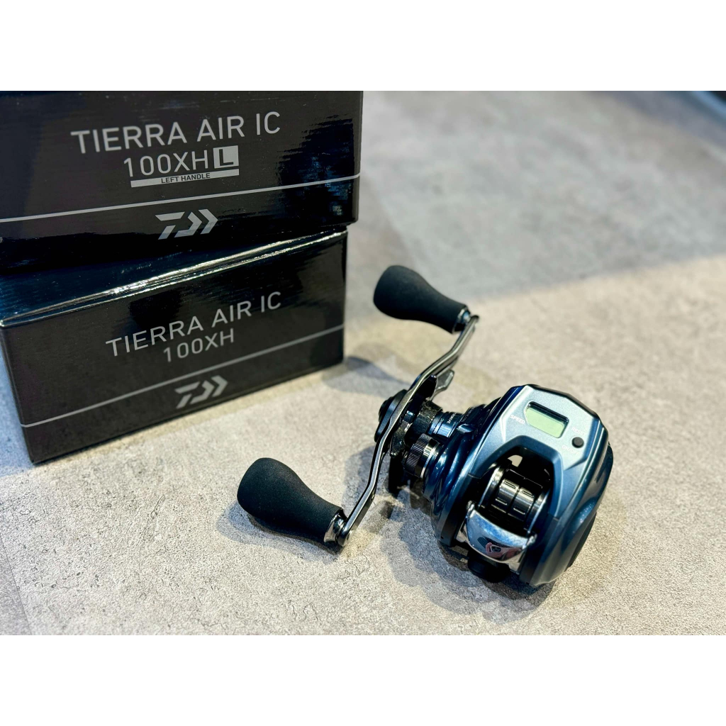 💢桃園東區釣具【DAIWA 24 TIERRA AIR IC 計米龜電子小烏龜雙軸捲線器