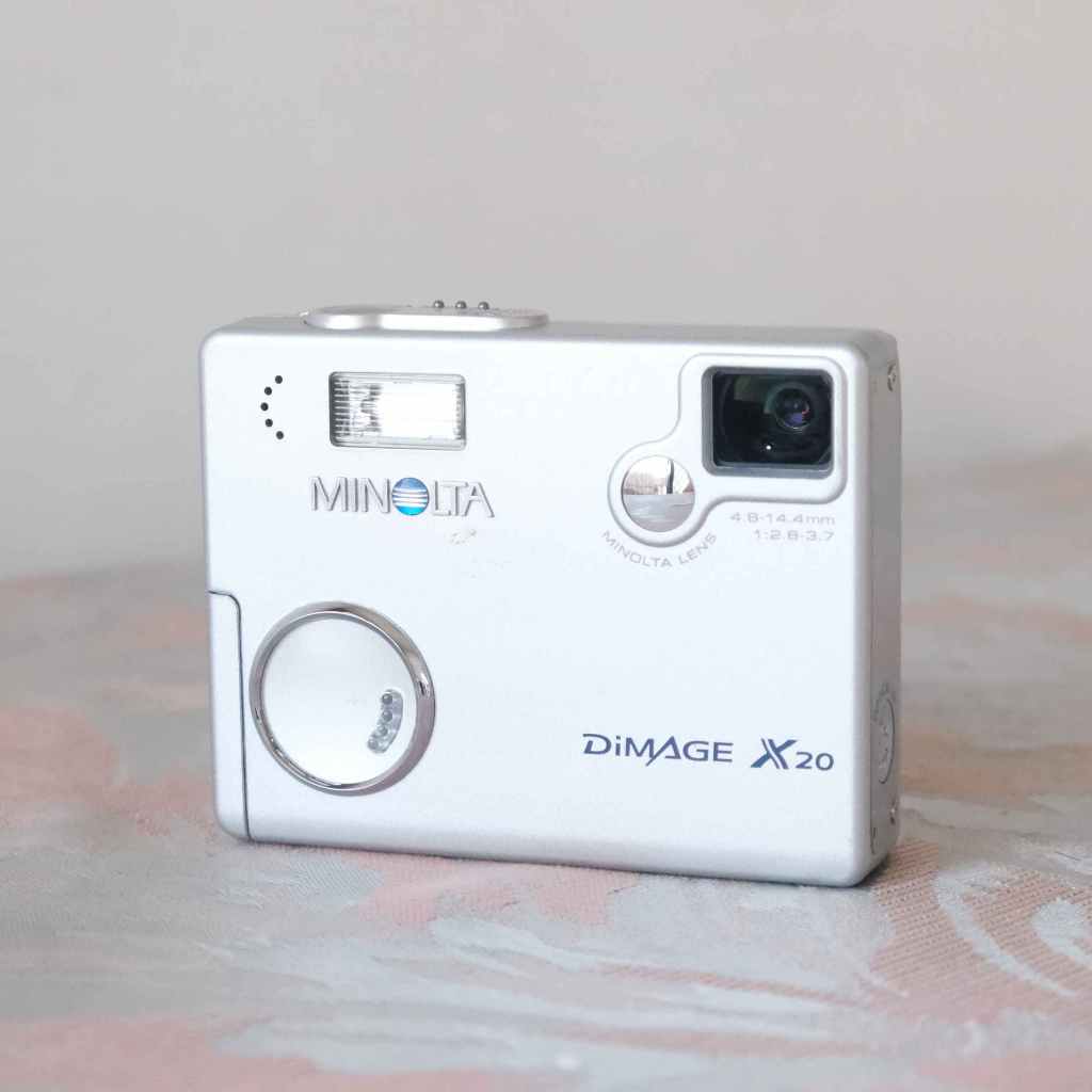 Minolta DiMAGE X20 早期CCD 數位相機(方塊機) | 蝦皮購物