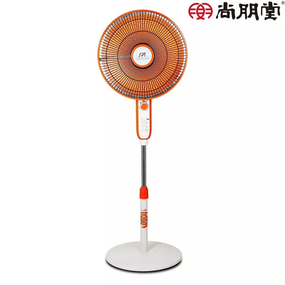 秒速溫暖全家人的避寒神器！尚朋堂 SH-2342CA 16吋碳晶擺頭定時電暖器深度開箱與評測