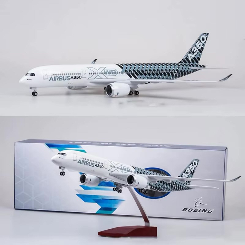 64SHOP》Airbus A350-900｜47cm｜機艙LED燈｜空巴A350原型機華航國泰