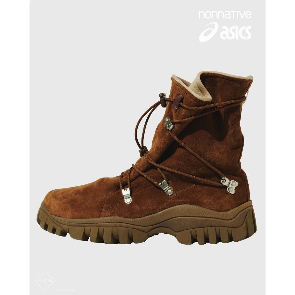 ASICS x nonnative GEL-YETITOKYO HI GTX 透氣的GORE-TEX 面料聯名鞋