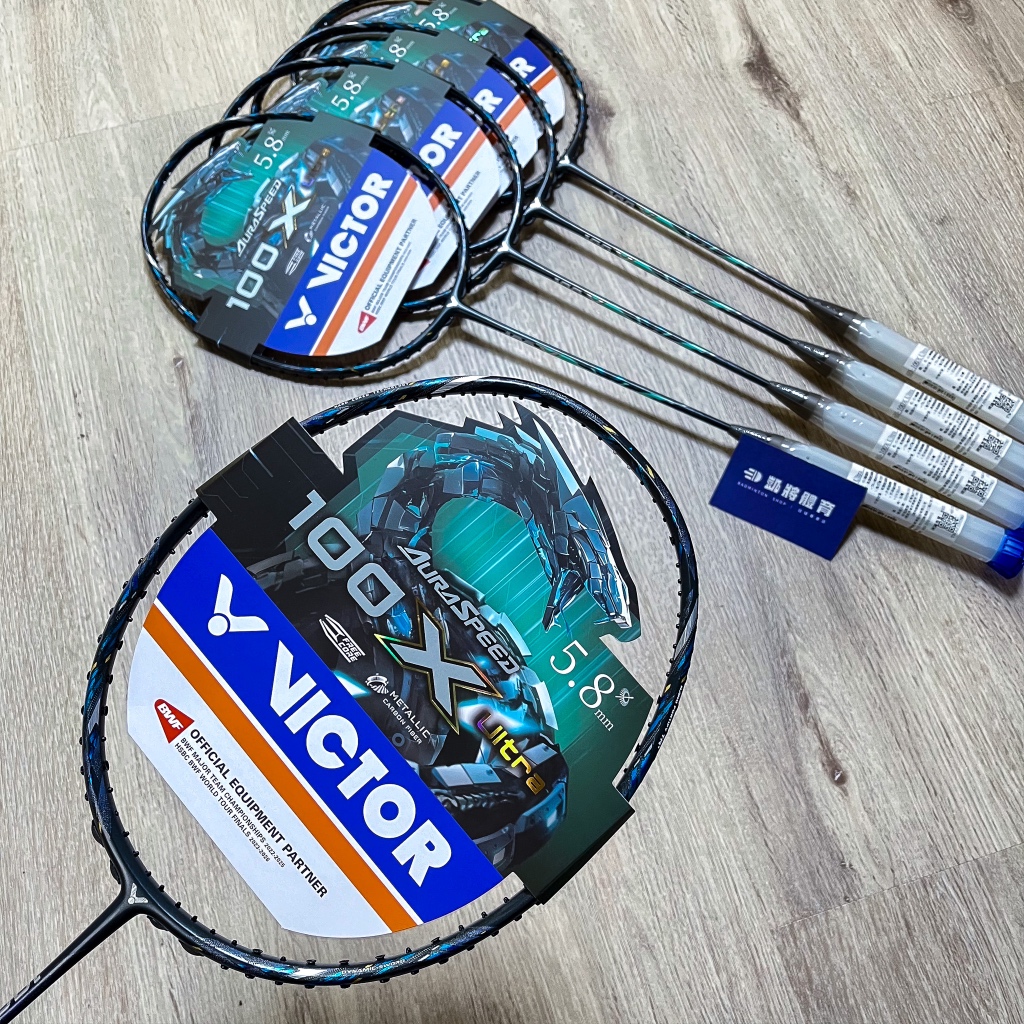 VICTOR ARS-100X 2本セット 3UG5 1本小傷あり 凱將體育羽球