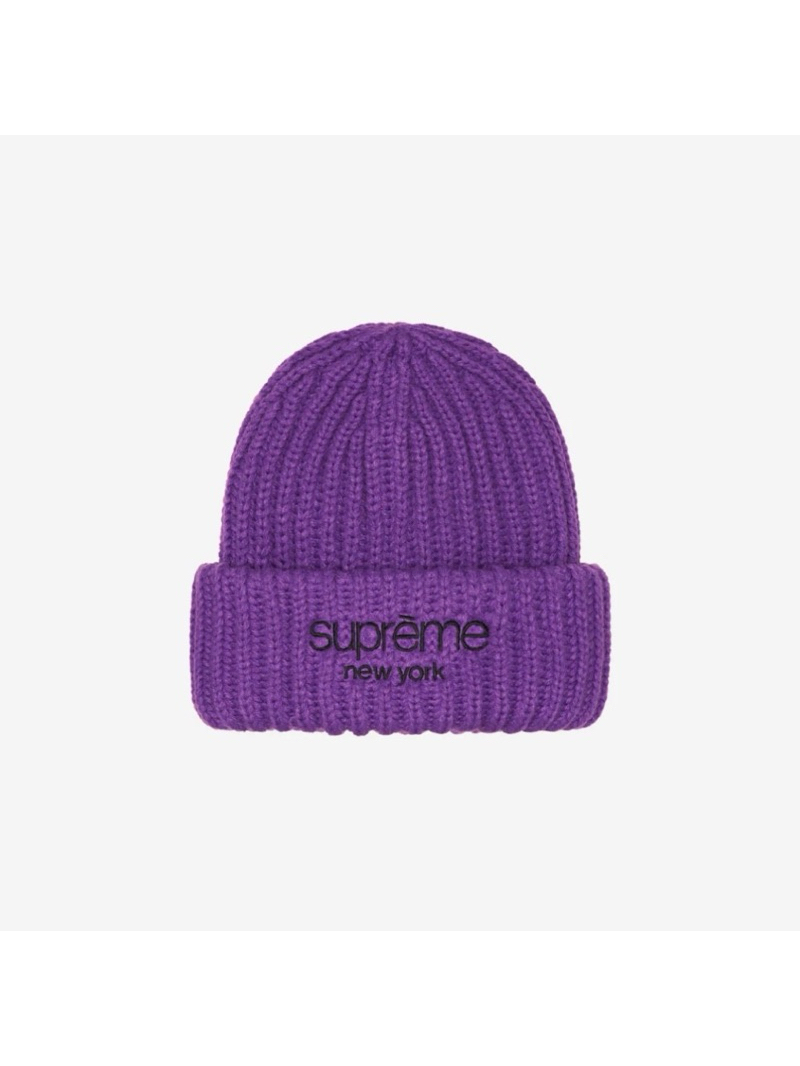 Supreme Classic Logo Chunky Ribbed Beanie | 蝦皮購物