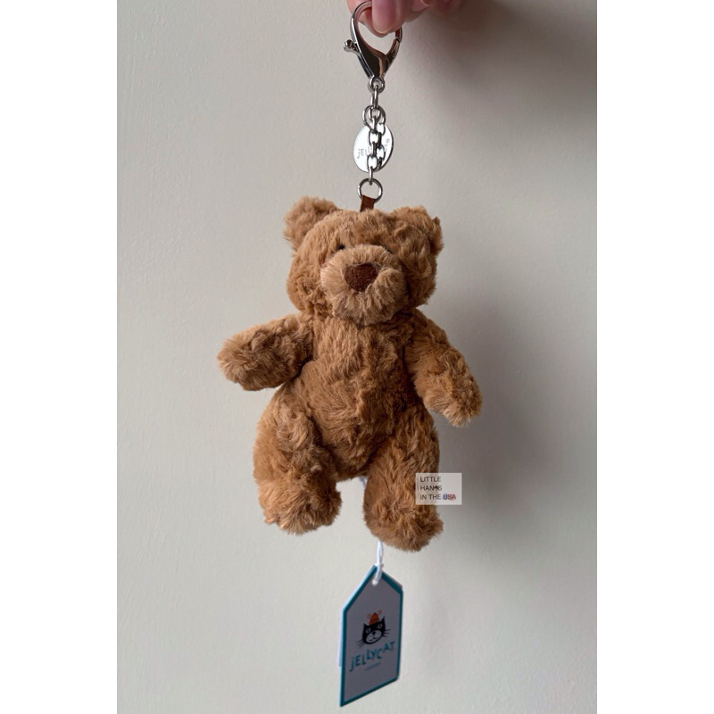 jELLYCAT】Bartholomew Bear Bag Charm 巴塞隆納熊吊飾| 蝦皮購物