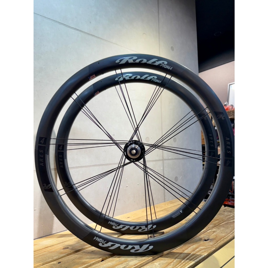 春田單車】ROLF PRIMA ARES 4 DISC 碳纖碟煞輪組42MM框高陶瓷軸承美國