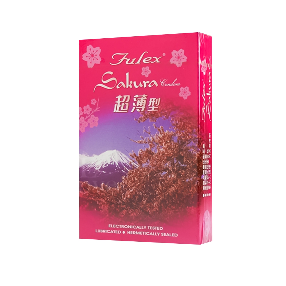【今天訂 明天到】Fulex夫力士 櫻花 衛生套 保險套 12入 超薄型 避孕套 衛生套 | 蝦皮購物
