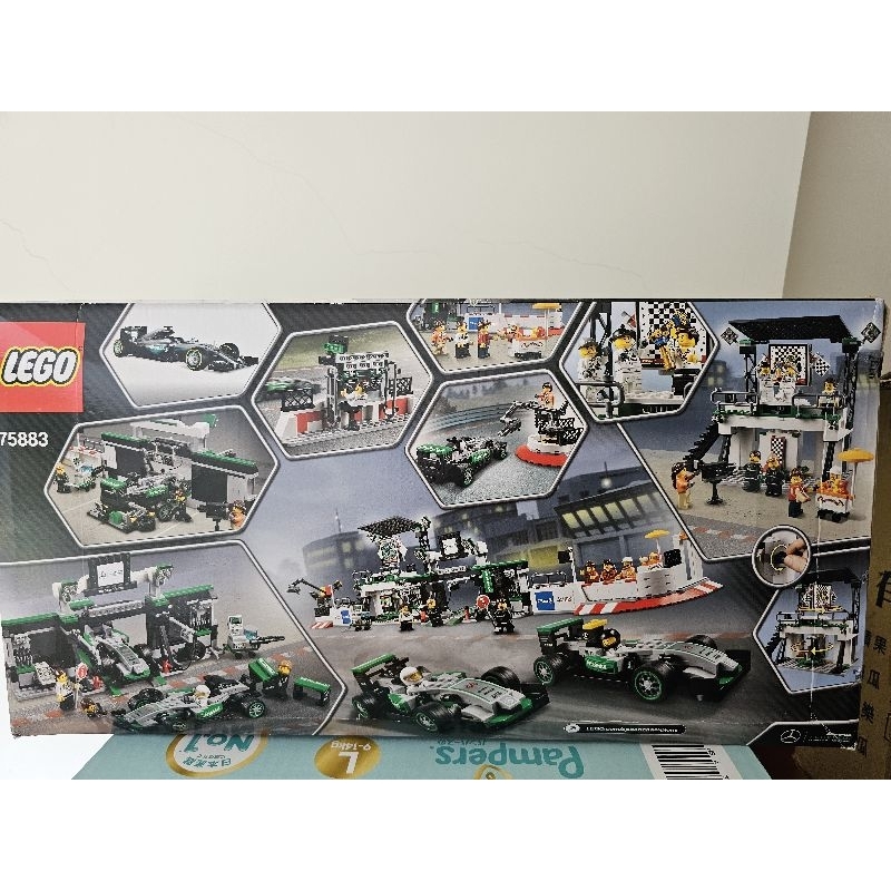 Lego 75883 梅賽德斯賓士車隊 F1 Lewis Hamilton | 蝦皮購物