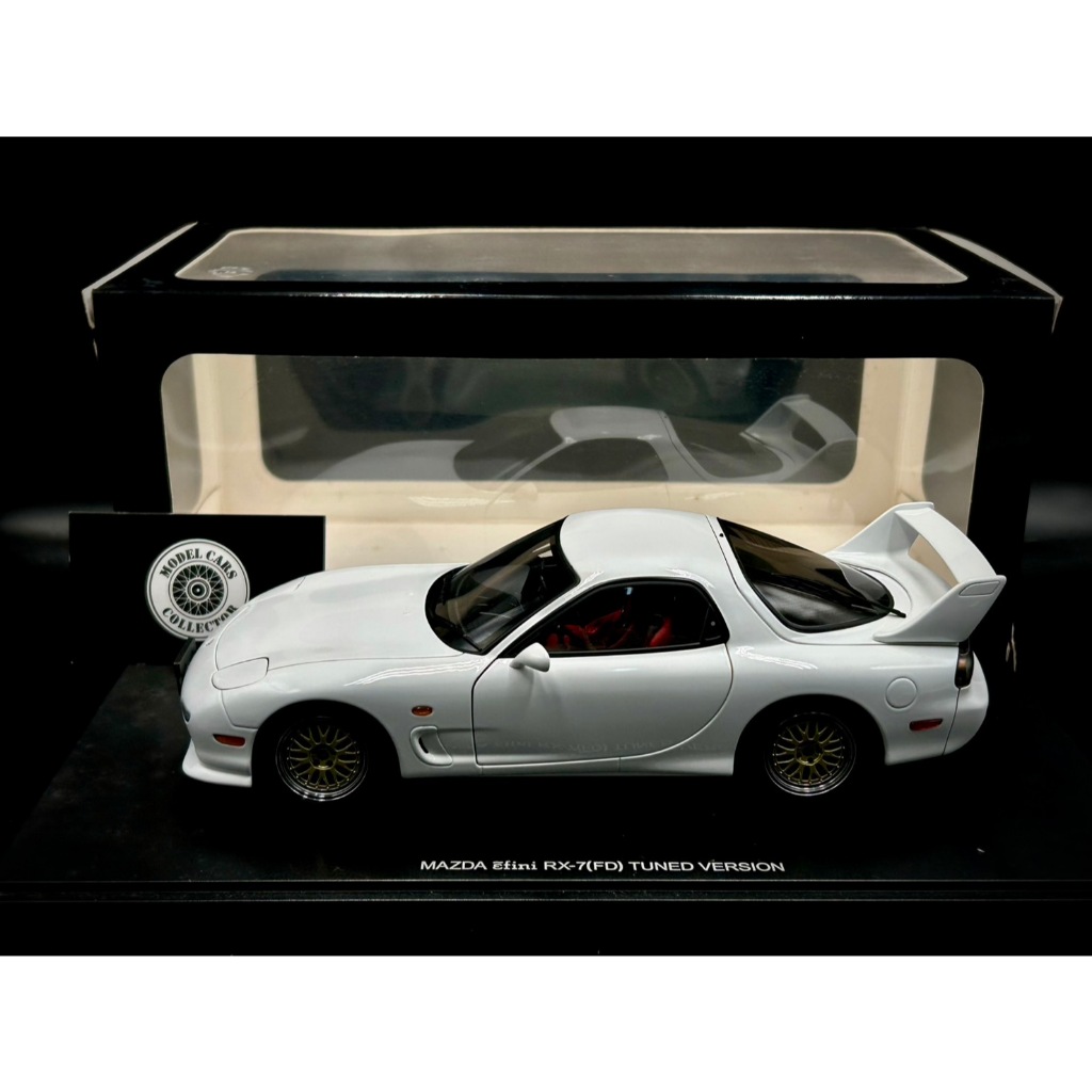 【收藏模人】Autoart Mazda RX-7 RX7 (FD) 白 1:18 1/18 75967 | 蝦皮購物