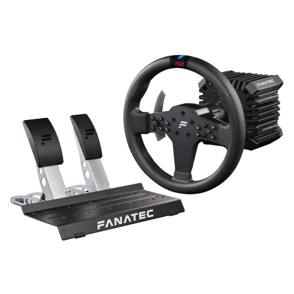 台灣保固Fanatec R300 CSL DD套裝P1 V2 PC 5Nm 雙踏板模擬賽車直驅TPU圓盤方向盤 | 蝦皮購物
