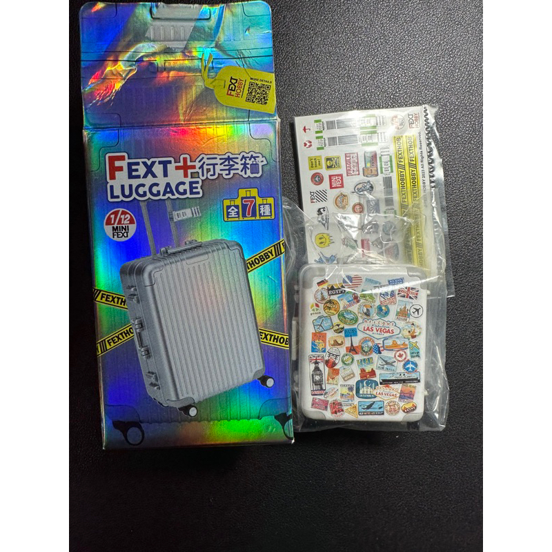 FEXT HOBBY Minifext 盒玩 第三彈 1/12 行李箱 可動 可開 OB11 黏土娃 12分娃 適用 | 蝦皮購物