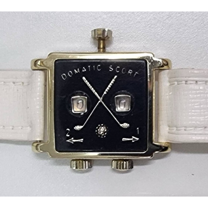 二手瑞士製女錶Domatic Score Mechanical Golf Scoring Counter Swiss | 蝦皮購物