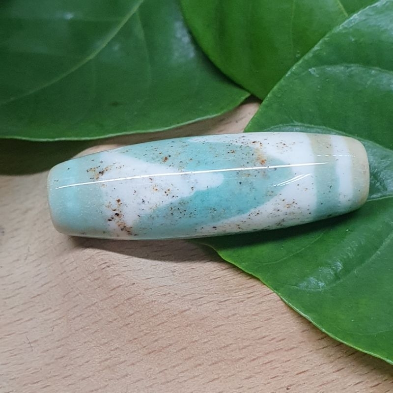 綠雪域Zi0923裝藏老天珠。雙天地。六眼，十字六，地門三眼，虎牙，九眼