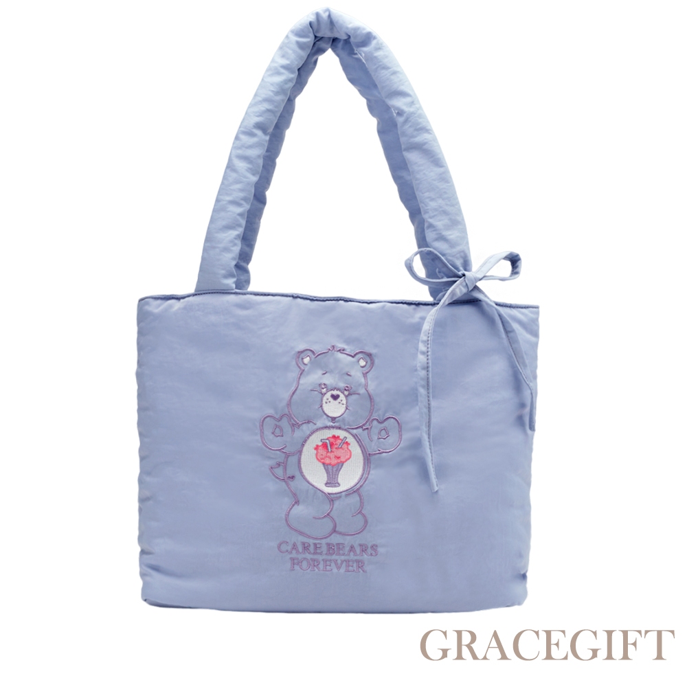 台湾 gracegift×Care Bears ダイヤモンドベア 刺繍エアバッグ S 台湾 gracegift×Care Bears ダイヤモンドベア 刺繍エアバッグ S