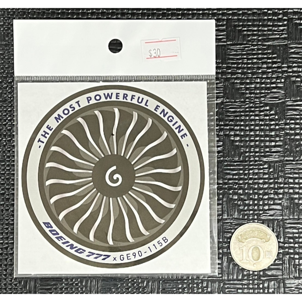 GE90 STICKER 貼紙 S30-GE90 | 蝦皮購物