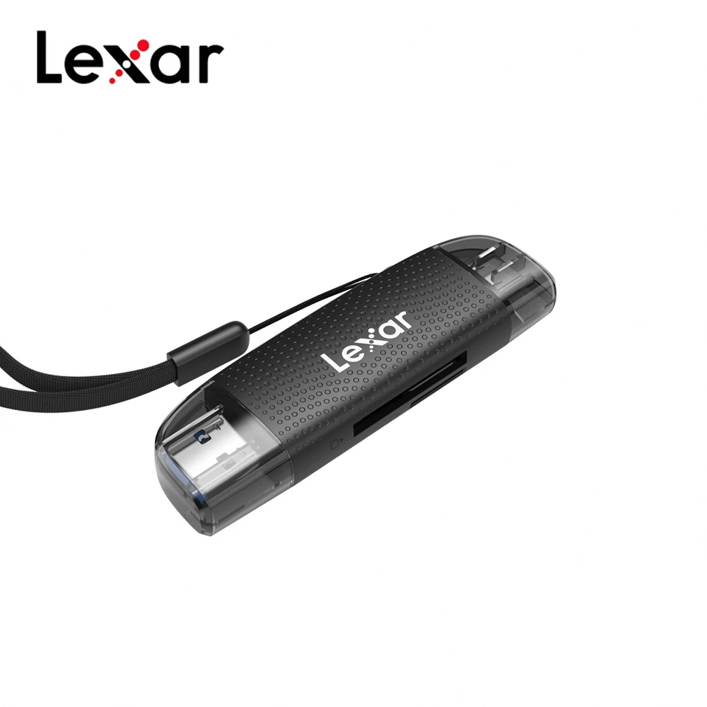 雙接頭、雙卡槽的極簡備份美學！Lexar LRW310X 二合一讀卡機深度推薦