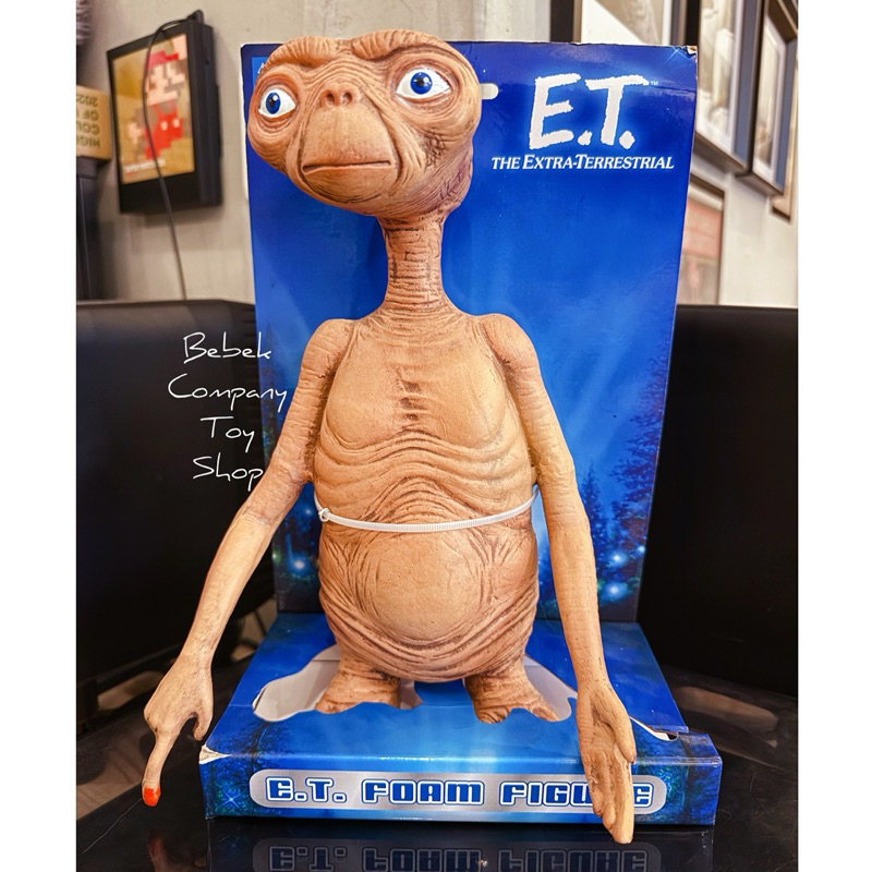 現貨12吋/30cm 正版NECA foam Extra Terrestrial E.T. ET 外星人絕版
