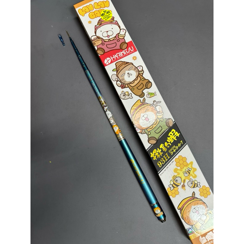 龍興釣具行🐲白爛貓蝦竿 93H 34567尺 海軍藍，竿身重36.6克，先徑0.9mm，仕舞寸法44公分 | 蝦皮購物