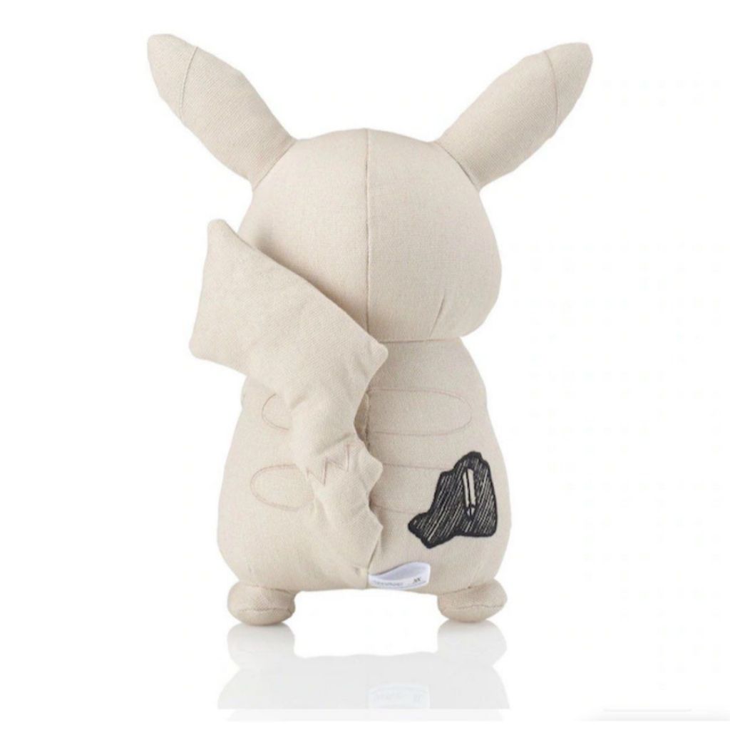 聯名限定Daniel Arsham x Pokemon 聯名plush Pikachu 寶可夢神奇寶貝