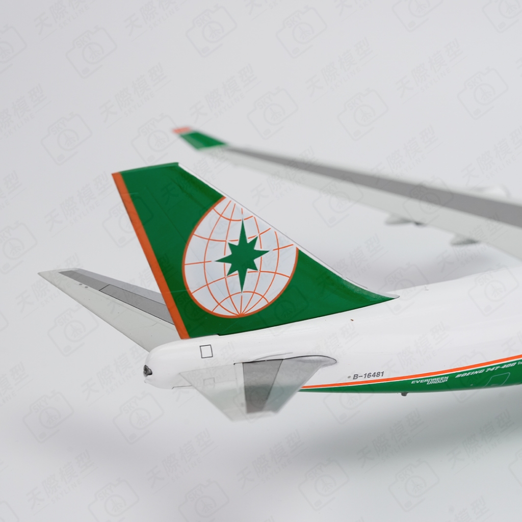 ALB 1/200 長榮航空747-400F B-16481 可開艙門金屬飛機模型EVA